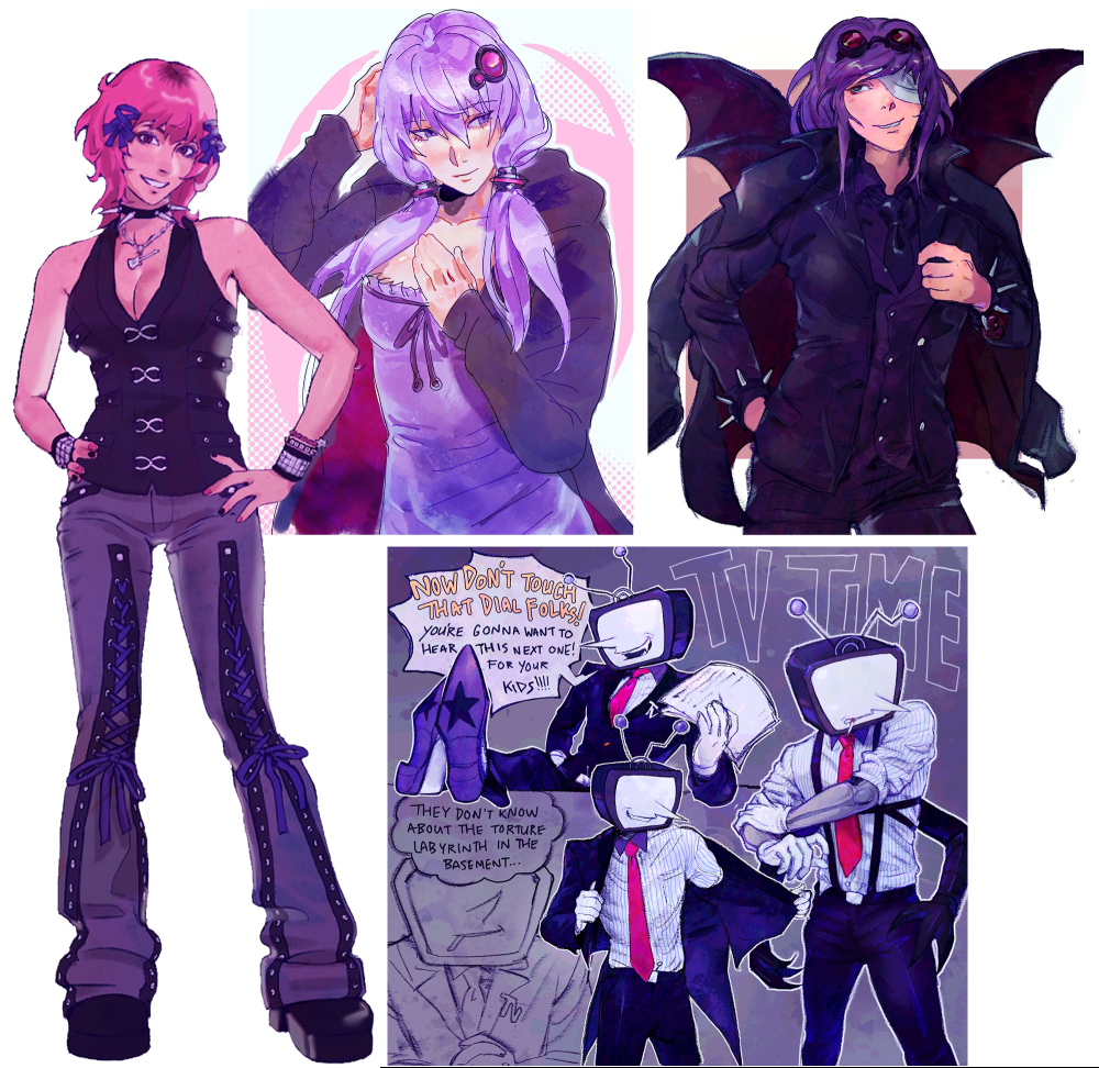 colored sketch examples